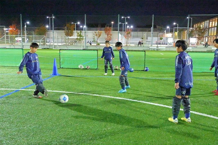 ザムストレッグウォーマー使用風景