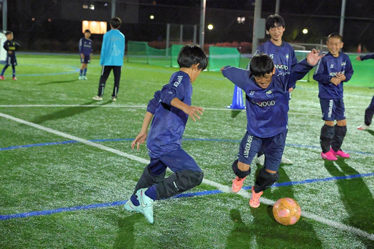 ザムストレッグウォーマー使用風景