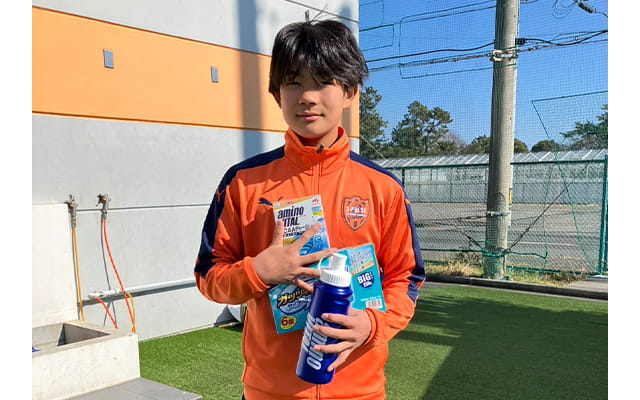 JFA第49回全日本U-12サッカー選手権大会出場チームの長崎ドリームFCジュニア所属の正面詩季選手