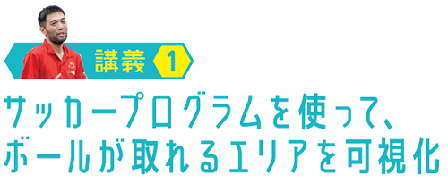 DFの裏を取るパスは受け手とのタイミングが重要