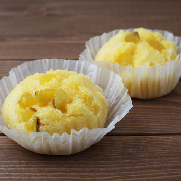 ニンジンとさつまいもの蒸しパン