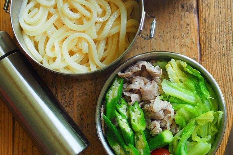 作り置き昼ごはんにはもちろん お弁当にも美味しい冷やしサラダうどんのコツ サカママ