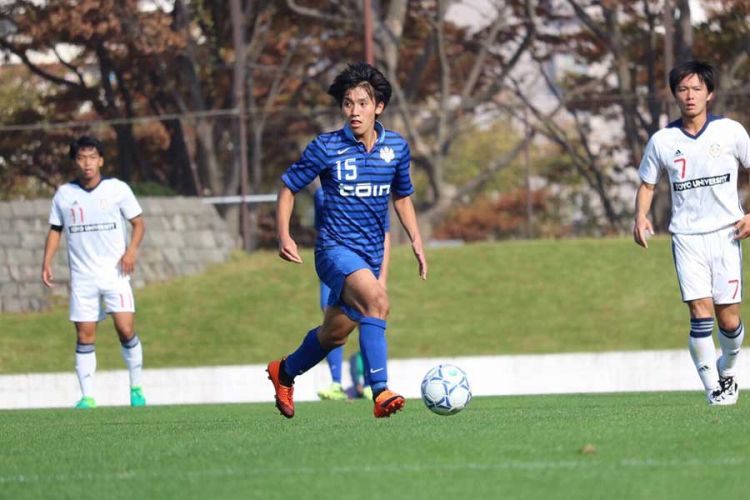 大学サッカーのすゝめ 19 Vol 橘田健人選手 桐蔭横浜大学 サカママ