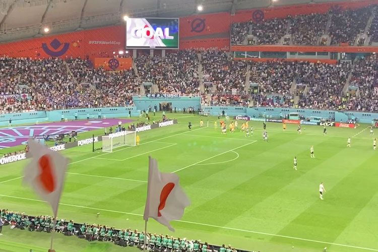 カタールW杯観戦記2日目】日本代表、ドイツに勝利！歴史的瞬間を