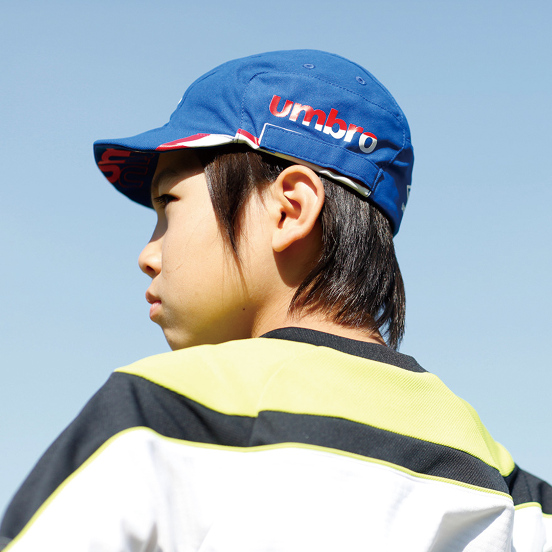 夏のマストアイテム「キャップ」はサッカージュニア専用が人気！