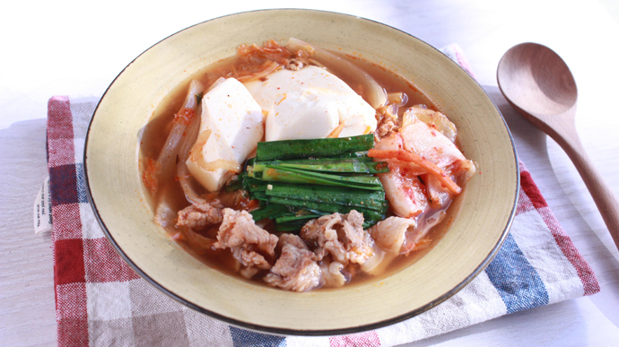 サカママレシピ ―マイルドなキムチ・チゲ―