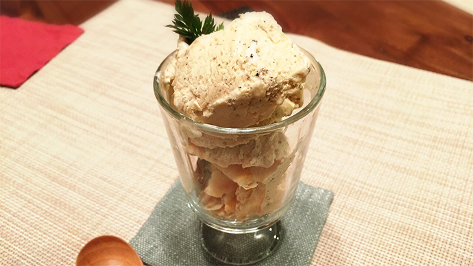 サカママレシピ ―アイスタイムも栄養補給★きな粉と黒ごまのアイス―