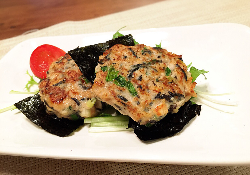 ひじきのフワフワハンバーグ