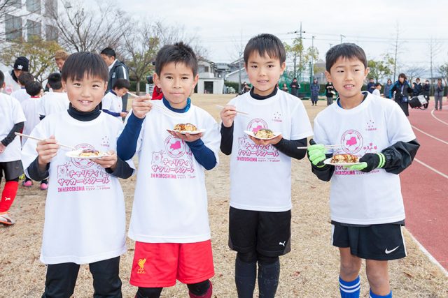 チャリティサッカースクール in 広島