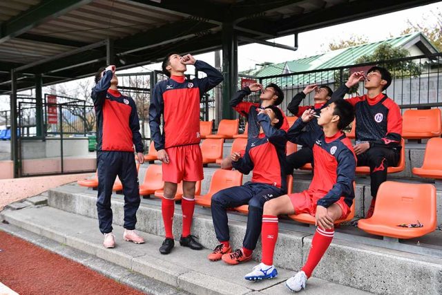 高校サッカー春の強化合宿に潜入取材！