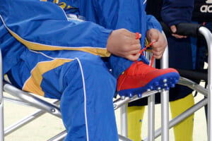 サッカーシューズのひもがほどけない、簡単な結び方