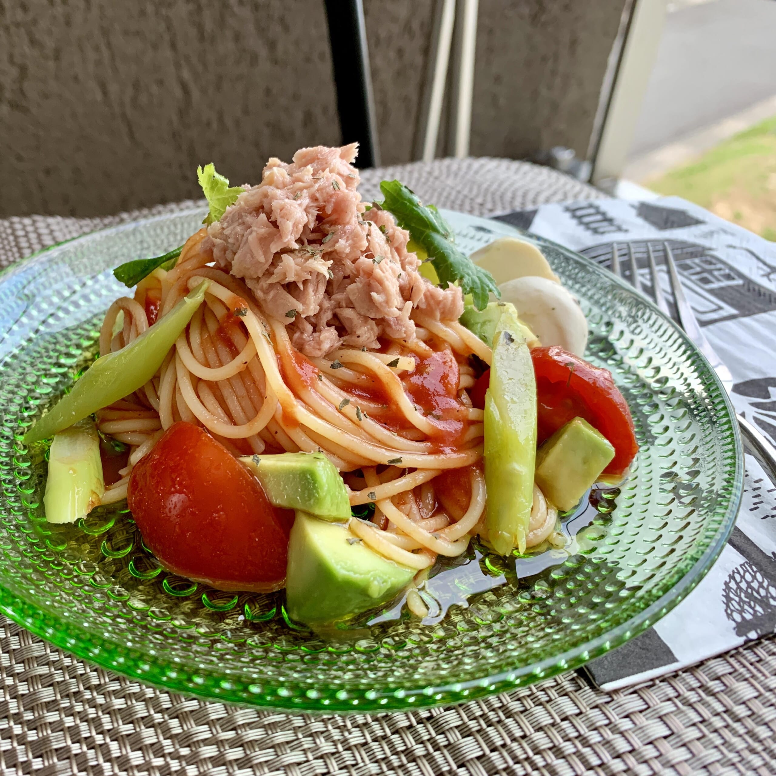 ✤疲労回復トマト冷製パスタ✤