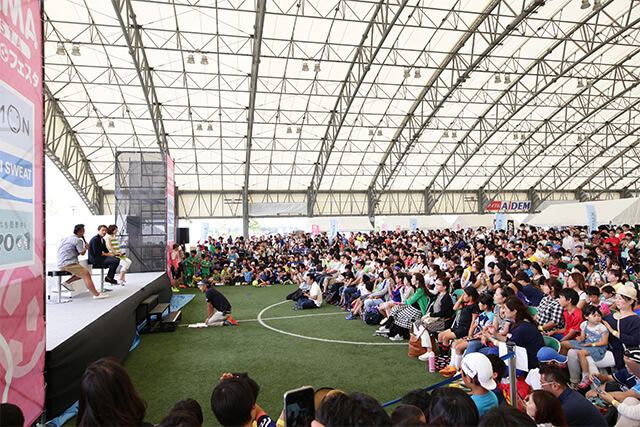 地元行政を巻き込んだ自社イベント。多くの企業様のプロモーション機会としてご利用いただいています。