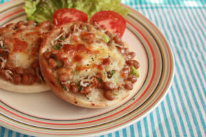 【サカママレシピ】カルシウムたっぷり！納豆＆チーズ＆じゃこマフィン