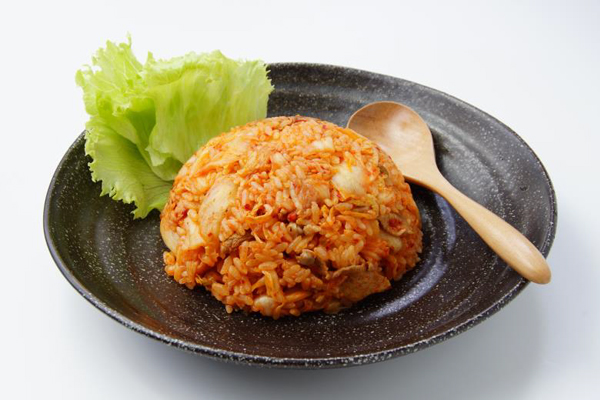 玄米キムチチャーハン