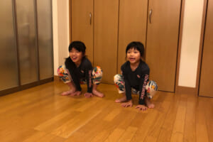 アニマルウォークで運動神経UP！親子で簡単エクササイズのススメ！