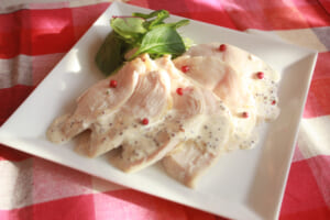 【サカママレシピ】ヘルシーで簡単☆鶏胸肉のしっとりローストチキン