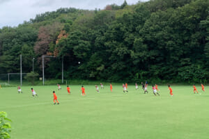 中学生とジュニアユース生、二足のわらじ