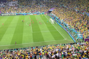 【カタールW杯観戦記3日目】ブラジルは選手もサポーターもすごかった！