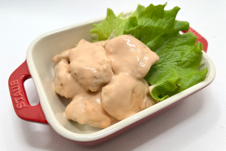 爽やかな酸味☆鶏ムネ肉のオーロラソース