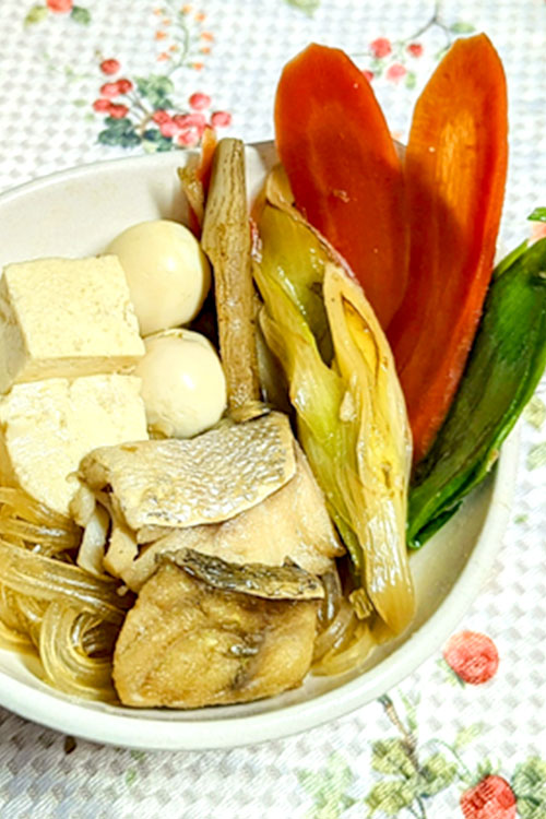 すき焼き風のお雑煮