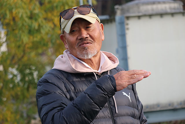 平清孝GAが選手の精神面を啓発。