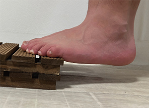 アキレス腱のストレッチ