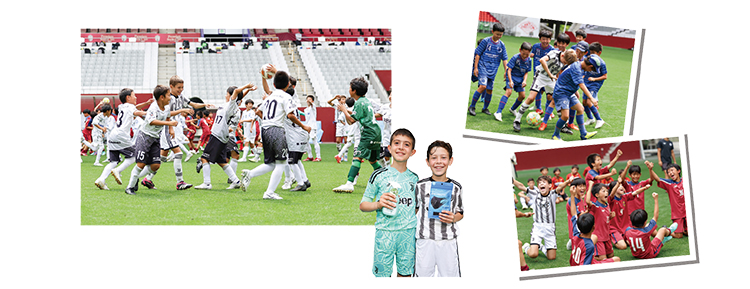 強豪チーム揃いとあってドリブルリレーはハイスピード・ハイレベルなレース展開に。1~3位のチームにはウタマロクリーナーなどが贈られました。