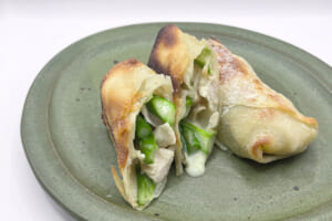 栄養逃さずに☆疲労回復春巻き