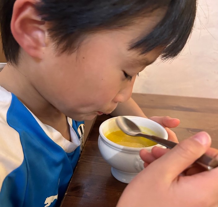冬の遠征にも！ 最強の補食「かぼちゃのポタージュ」