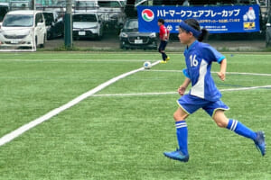 目指せ！ 未来のなでしこ！ 小さな女の子たちの都大会進出..《今日試合全然出られなかった。》