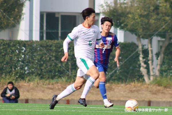 笠井冠晟選手の試合出場風景