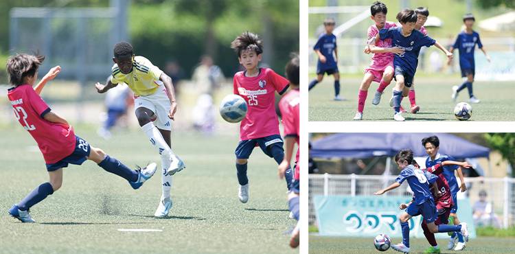 UTAMARO GlobalCup U-11 2025の試合風景