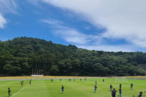 サッカー中の避難体験から学ぶ、災害への心構え