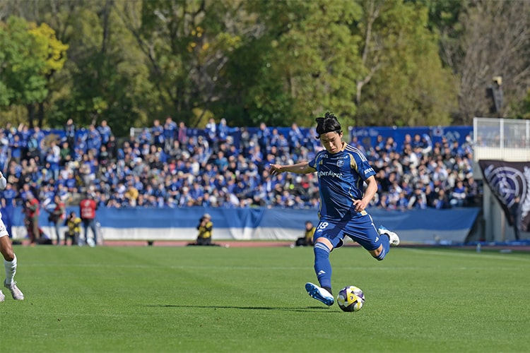 中山雄太選手試合風景