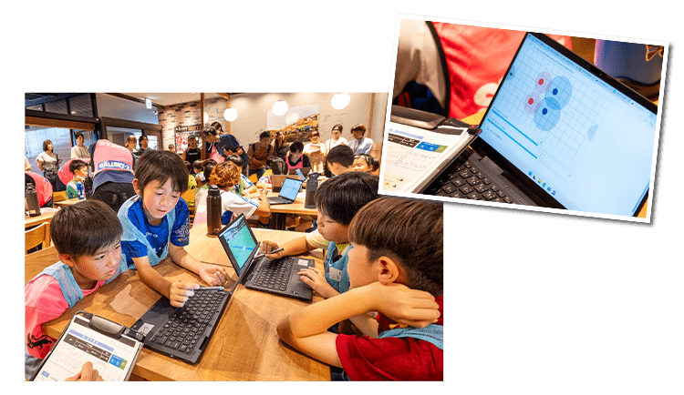 サイエンスxデジタルを使ったサッカー脳の鍛え方の模様