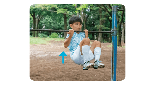 腹筋けんすいの風景