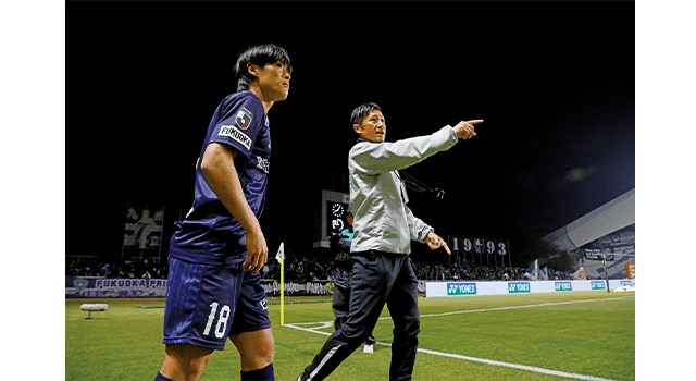 サッカーで求められる走力のイメージ画像