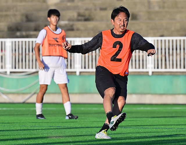 履正社練習風景