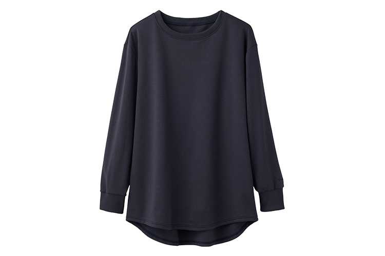コンフォートタッチ クルーネック 長袖商品画像
