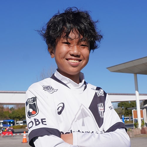 正面詩季選手