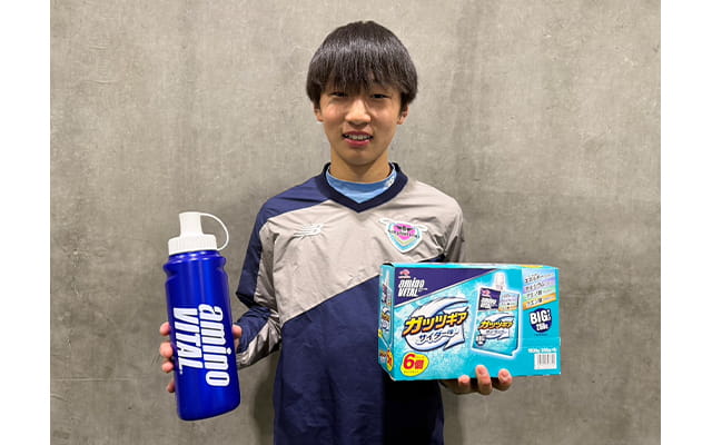 JFA第49回全日本U-12サッカー選手権大会出場チームのサガン鳥栖U-12所属の網代時生選手