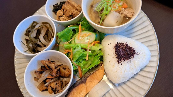 栄養バランスが整った食事