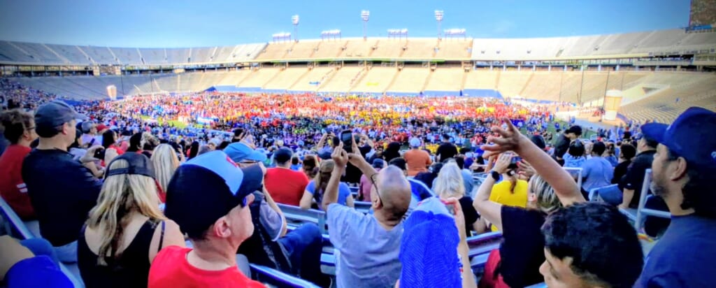 アメリカのサッカースタジアム