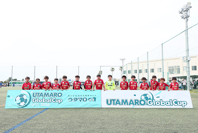 3位 AC HIMEJIの集合写真｜UTAMARO Global Cup U-11 2026（グローバルカップ） 関西予選レポート