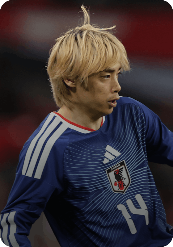 伊東純也(サッカー日本代表)|FIFAワールドカップ2026 特集