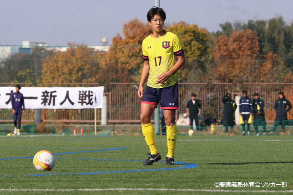 慶應義塾体育会ソッカー部 馬場 翔大選手|大学サッカーのすゝめ 2026