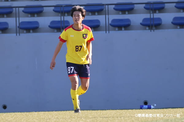慶應義塾体育会ソッカー部 馬場 翔大選手|大学サッカーのすゝめ 2026