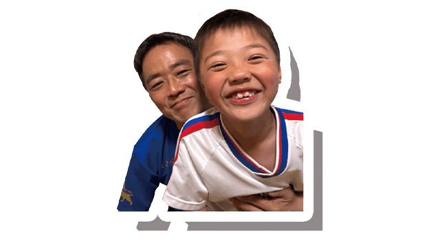 田口雅啓さん･慧悟さん（小1）
