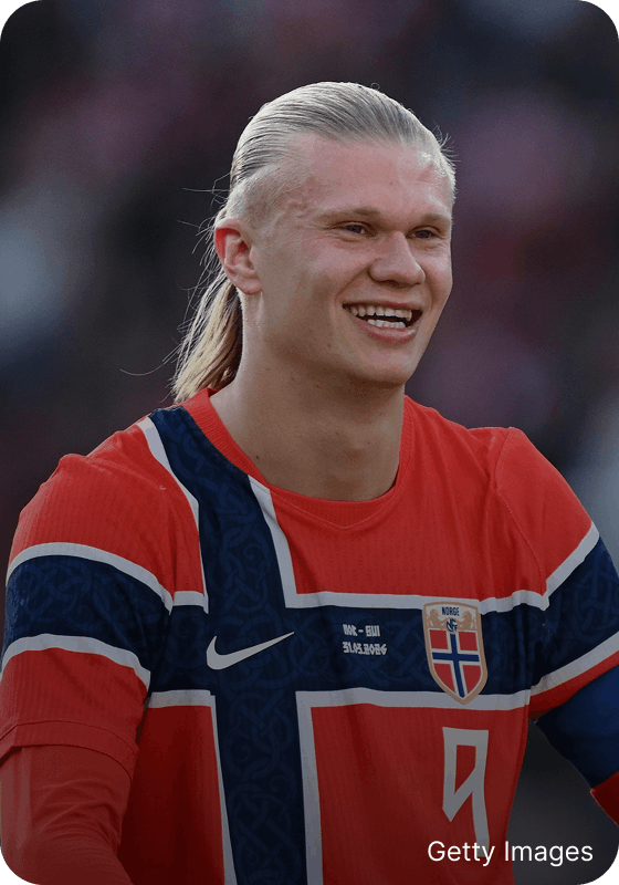アーリング・ハーランド|FIFAワールドカップ2026 特集